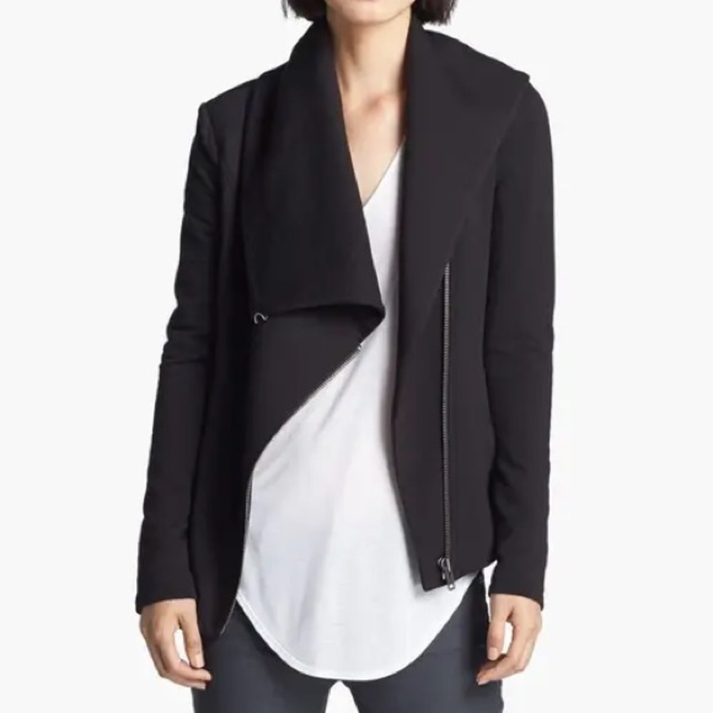 Helmut Lang Asymmetrical Zip Sweatshirt
